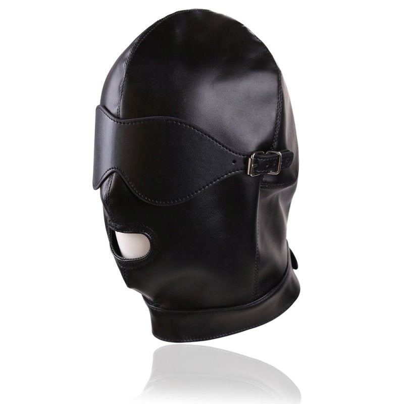 BDStyle BDSM Play Full Mask Eyes & Mouth Detachable Premium Modular Mask - Blindfolds And Masks