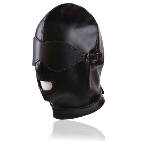 BDStyle BDSM Play Full Mask Eyes & Mouth Detachable Premium Modular Mask - Blindfolds And Masks