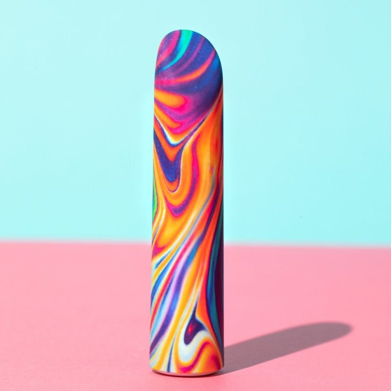 Blush Novelties Limited Addiction Psyche Power Vibe Bullet Vibrator Rainbow - Bullet Vibrators