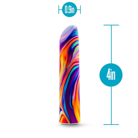 Blush Novelties Limited Addiction Psyche Power Vibe Bullet Vibrator Rainbow - Bullet Vibrators