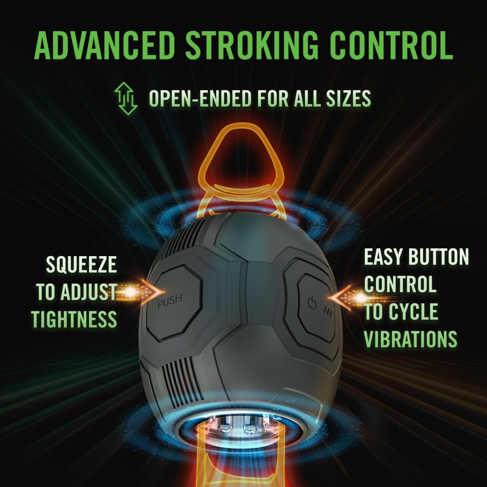 Blush Novelties M For Men Dome X USB Rechargeable Vibrating Male Masturbator - - Masturbators and Strokers