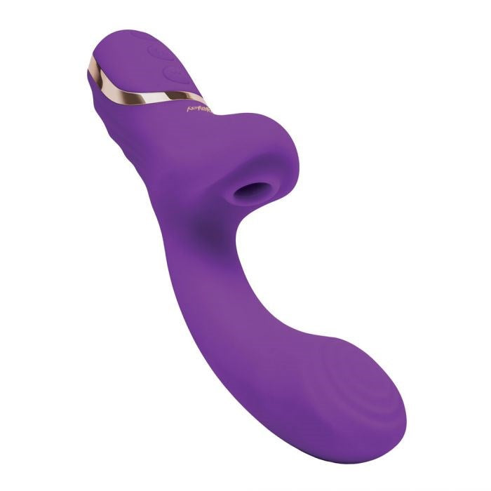 Xgen Products Bodywand G Play Dual Stimulator Squirt Trainer Rabbit Vibrator Purple - - Rabbit Vibrators