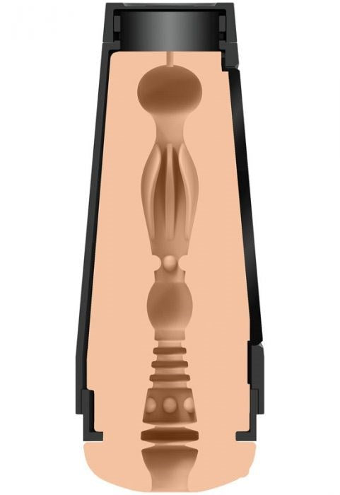 Doc Johnson Main Squeeze Katrina Jade Pussy Stroker Variable Pressure Case - - Masturbators and Strokers