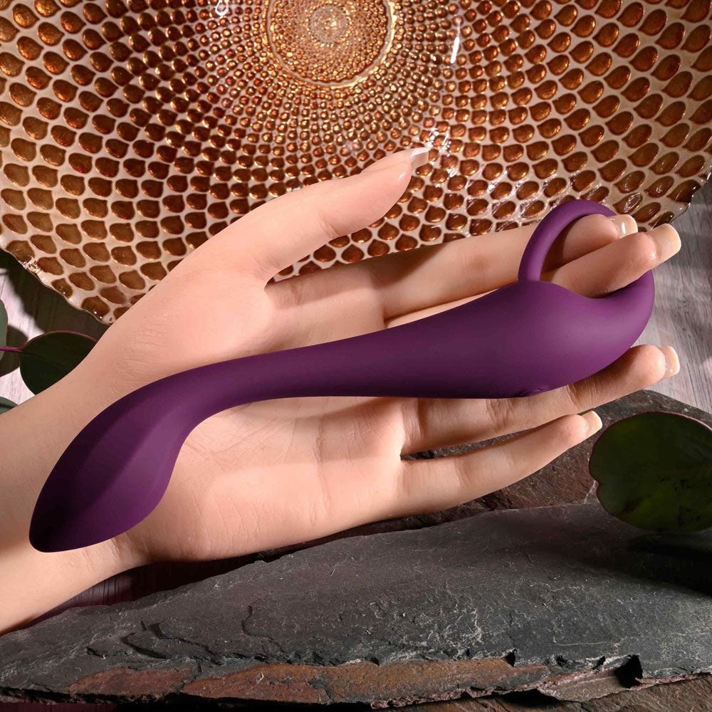 Evolved LOCHNESS G Spot USB Rechargeable G Spot Vibrator Purple - - G-Spot Vibrators