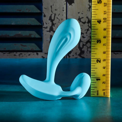 Evolved Gender X WEAR ME OUT Remote Controlled Wearable Adult Vibrator Blue Dual Motor - Remote Control Vibrators