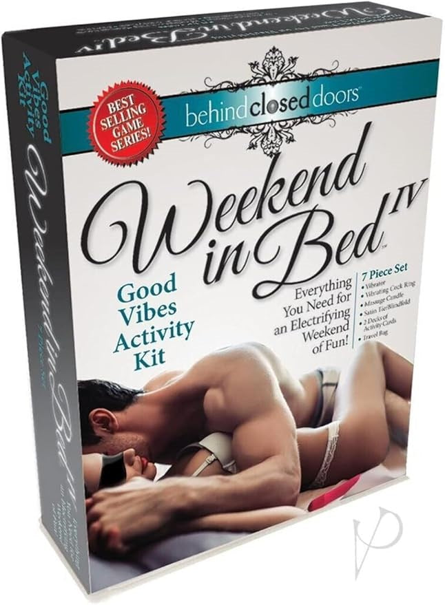 Little Genie Behind Closed Doors Weekend In Bed IV Good Vibes Activity Kit - - Sex Kits