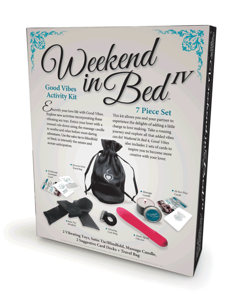 Little Genie Behind Closed Doors Weekend In Bed IV Good Vibes Activity Kit - - Sex Kits