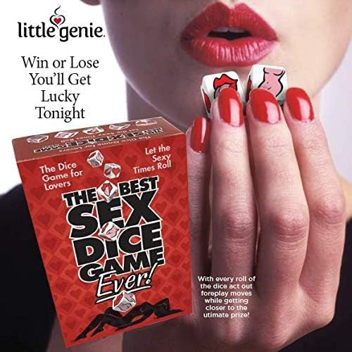 Little Genie The Best Couples Sex Dice Game Ever Premium Adult Dice Set - - Sex Games, Coupons and Tricks