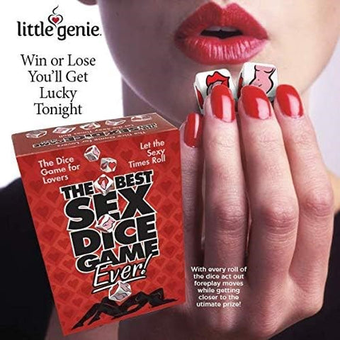 Little Genie The Best Couples Sex Dice Game Ever Premium Adult Dice Set - Sex Games, Coupons and Tricks