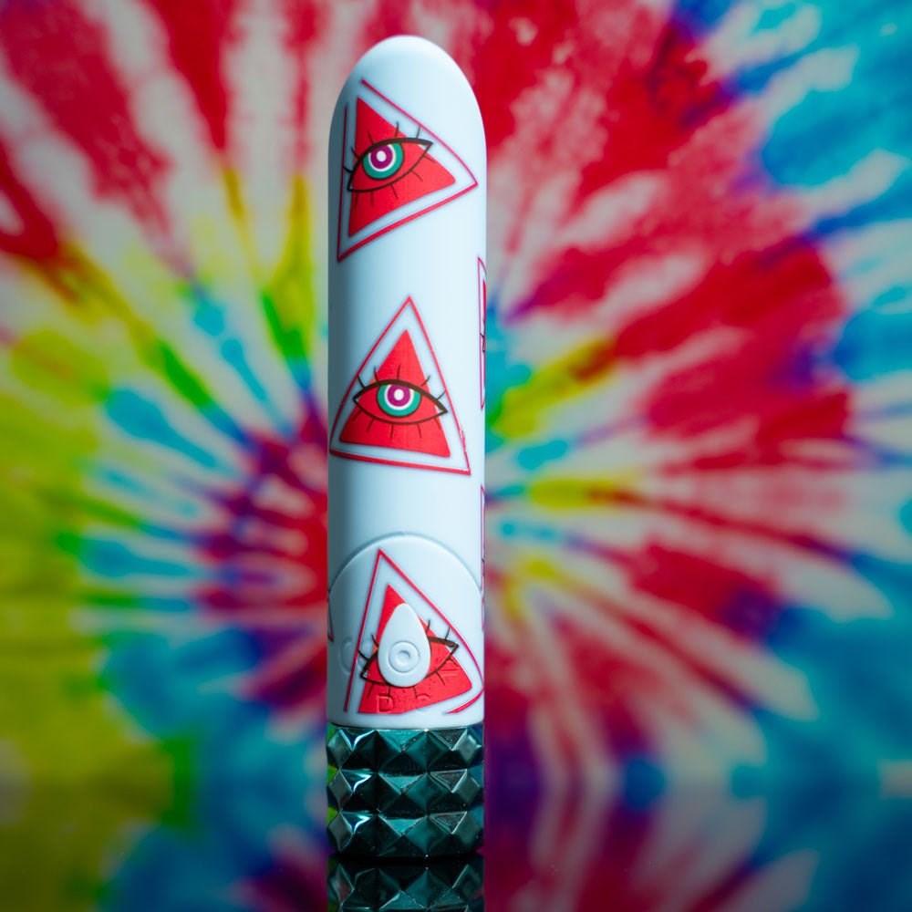 Maia Toys Maia GRATEFUL DEB USB Rechargeable Bullet Vibrator Light Blue 25 Functions - - Bullet Vibrators