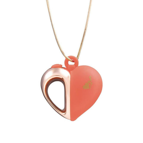 Xgen Products Secret Kisses LAPDANCE Heart Pendant Wearable Necklace Vibrator - Personal Massagers