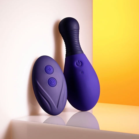 Evolved Selopa EGG ME ON USB Rechargeable Love Egg with Wireless Remote Purple - Love Eggs and Kegel Exercisers