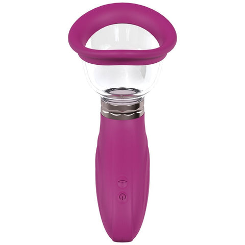 Shots Toys PUMPED Delightful Auto USB Rechargeable Ladies Pump Pink F1 Motor - Pussy And Clit Toys