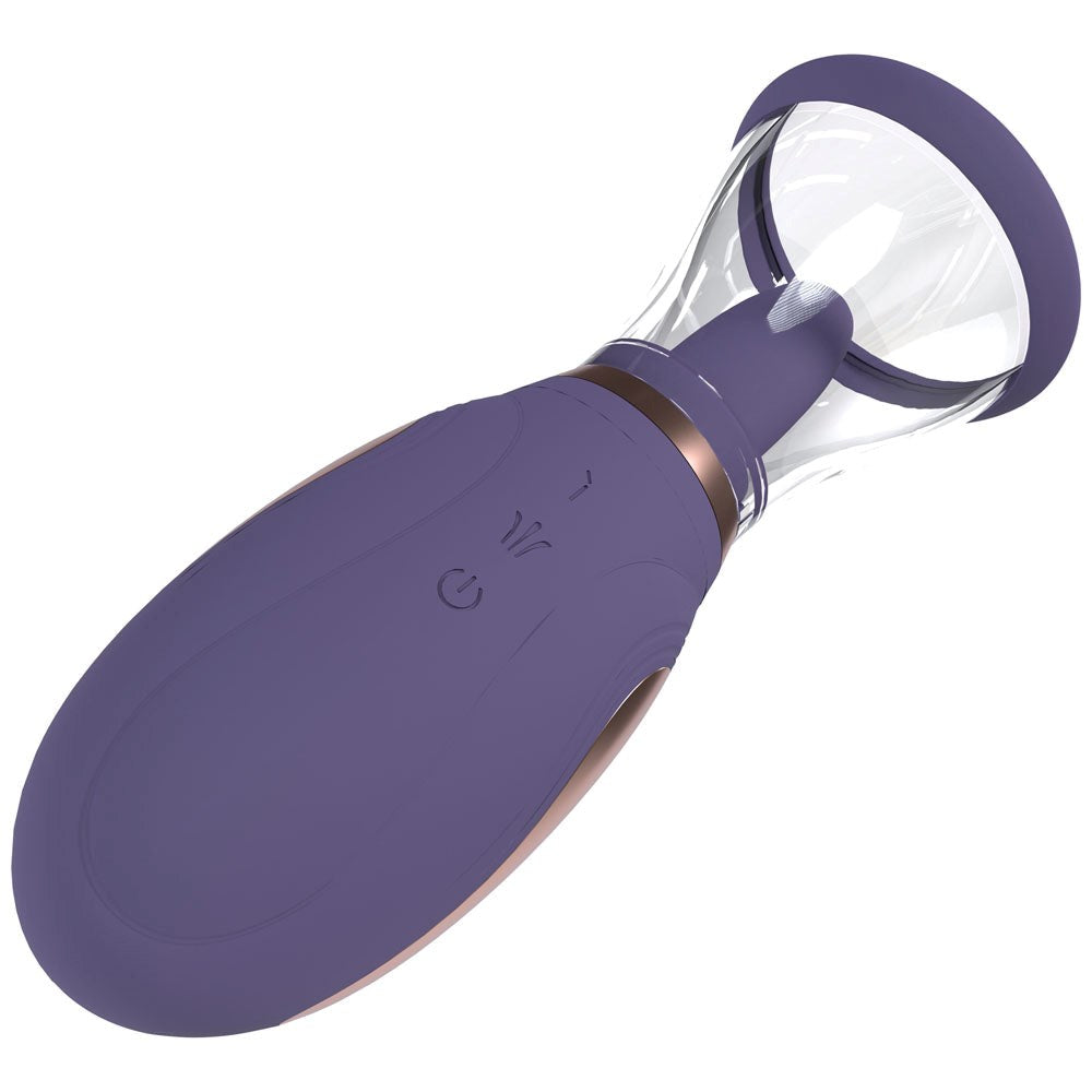 Shots Toys PUMPED Enhance Auto Vulva & Breast USB Rechargeable Ladies Pump Purple - - Pussy And Clit Toys