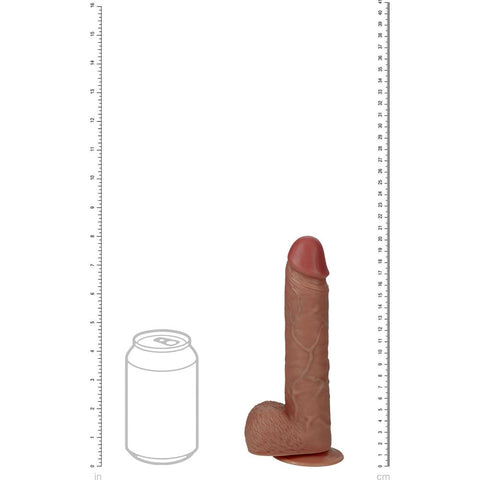 Shots Toys REALROCK USB Rechargeable Vibrating Rotating Dildo with Dual Motors - Vibrating Dildos
