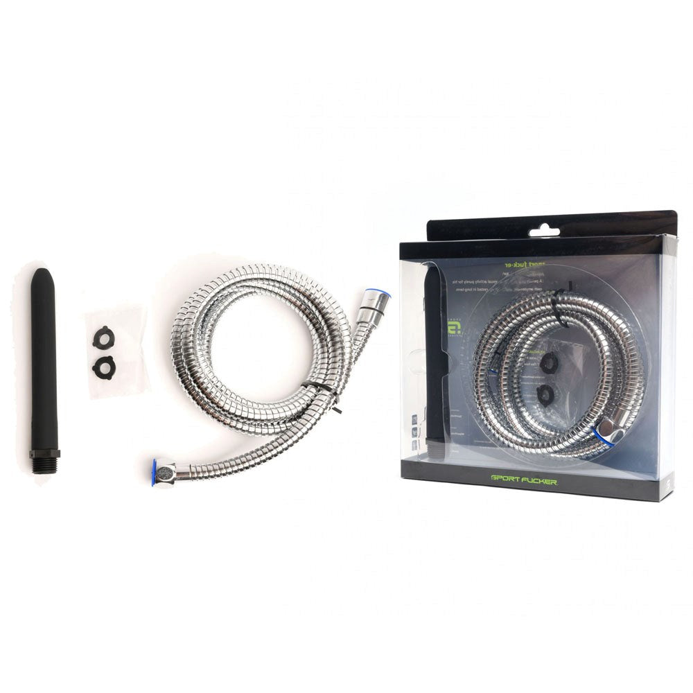 Sport Fucker Hydro Shot Enema and Douches Travel Kit Black Medical Grade - - Enemas and Douches