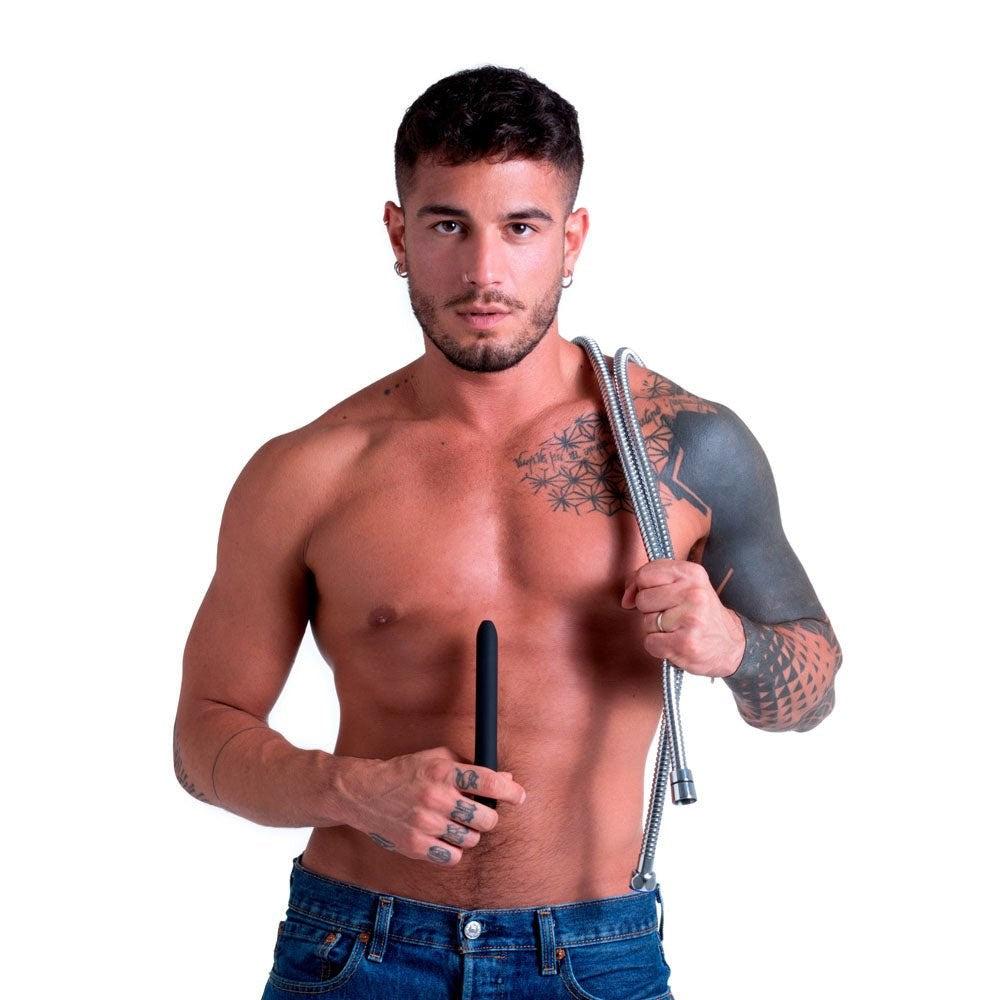 Sport Fucker Hydro Shot Enema and Douches Travel Kit Black Medical Grade - - Enemas and Douches