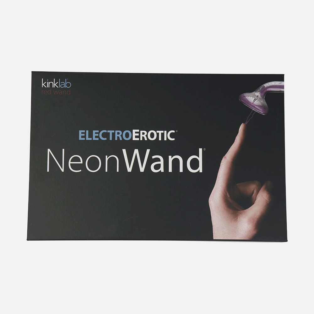 The Stockroom KinkLab Neon Wand 5 Piece Electrosex Kit Red Professional Grade - - Electro Sex