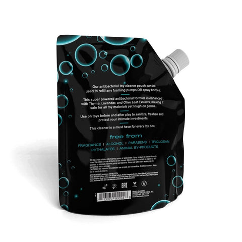 Wicked Sensual Care Antibacterial Sex Toy Cleaner Refill 710ml Natural Formula - Adult Toy Cleaner