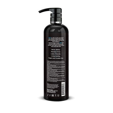 Wicked Sensual Care Aqua Water Based Lubricant 476ml Bottle Premium Formula - Water Based Lubes