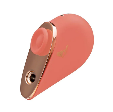 LAPDANCE Heartbreaker Dual Action Clitoral Vibrator with Licking and Pulsation - Personal Massagers