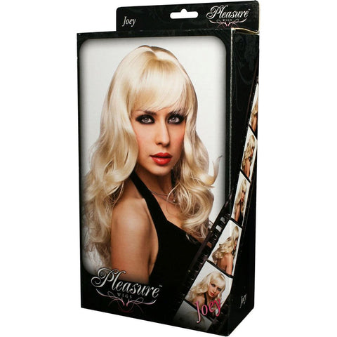 Xgen Products Womens PLEASURE WIGS Joey Platinum Blonde Premium Synthetic Wig - Wigs and Gloves