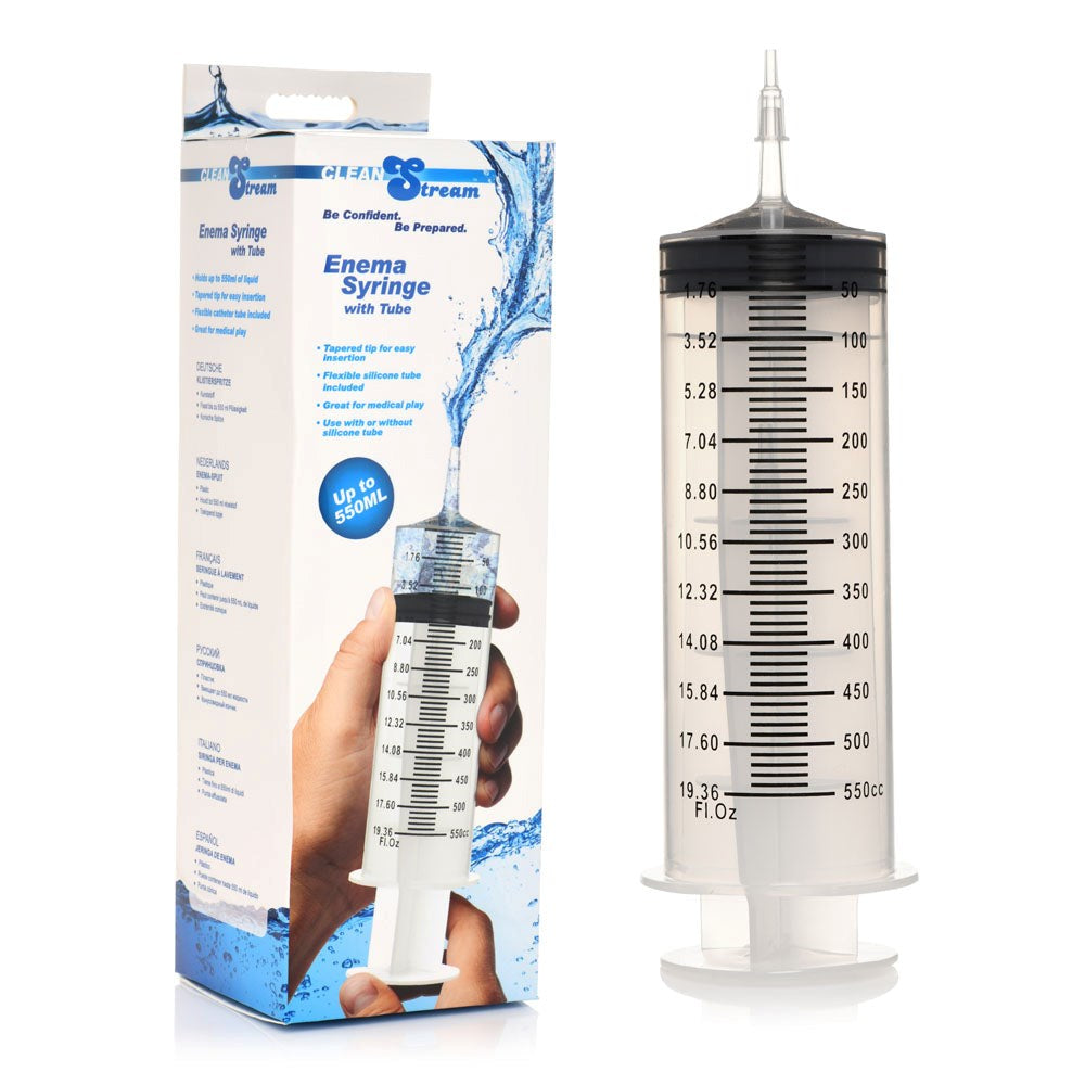 XR Brands CleanStream Enema Syringe 150ml Medical Grade Anal Douche - - Enemas and Douches