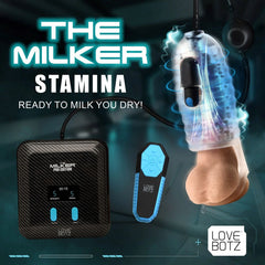 XR Brands LoveBotz The Milker Stamina Mains Powered Milking Masturbator - - Masturbators and Strokers