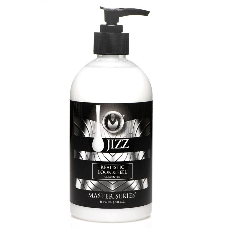 XR Brands Master Series Jizz Water Based Cum Lubricant 488ml Realistic Formula - - Water Based Lubes
