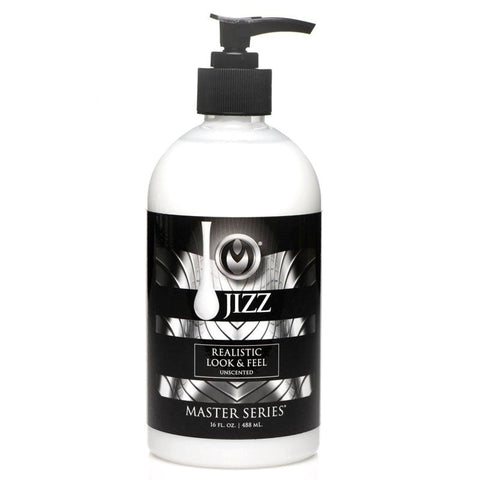 XR Brands Master Series Jizz Water Based Cum Lubricant 488ml Realistic Formula - Water Based Lubes