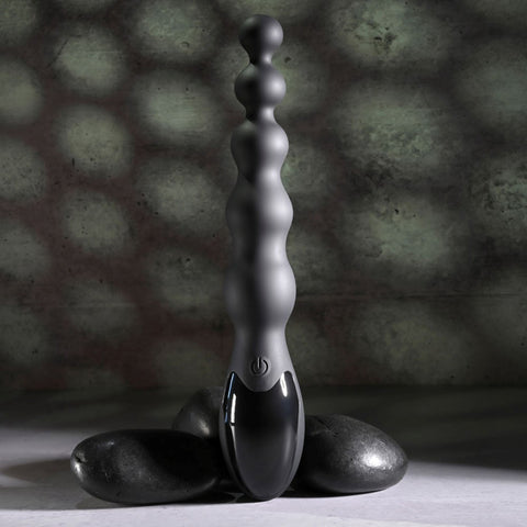 Evolved Zero Tolerance Backdoor Baton Vibrating Anal Bead Black Progressive - Anal Beads and Balls