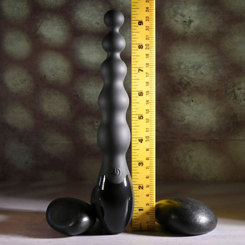 Evolved Zero Tolerance Backdoor Baton Vibrating Anal Bead Black Progressive - Anal Beads and Balls