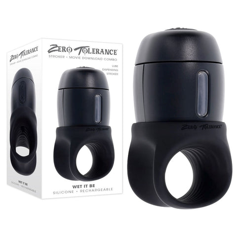 Evolved Zero Tolerance WET IT BE USB Rechargeable Male Stroker with Auto Lube - Masturbators and Strokers