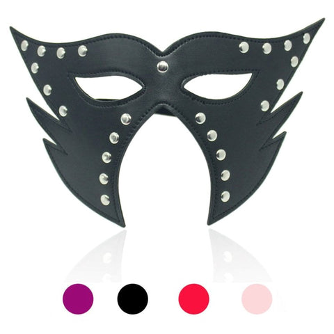 BDStyle Cat Mask Fancy Party Fetish Dress Premium PU Leather Roleplay - Blindfolds And Masks
