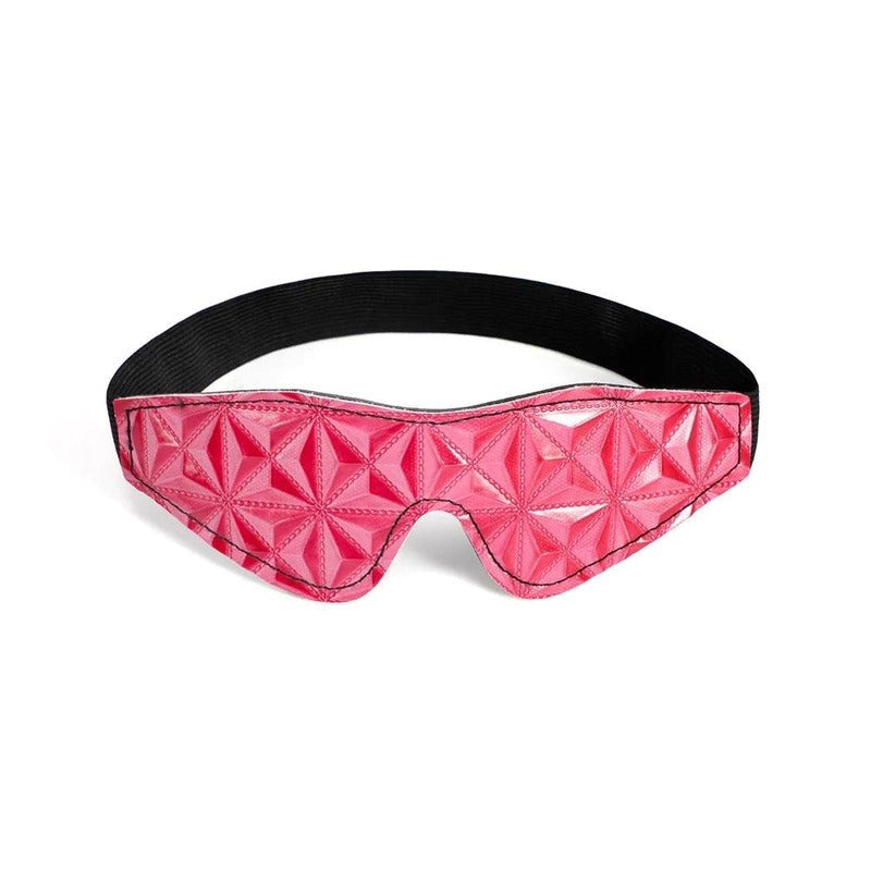 BDStyle Diamond Patterned Sinful Blindfold Sensory Deprivation BDSM Sex Toy - Blindfolds And Masks