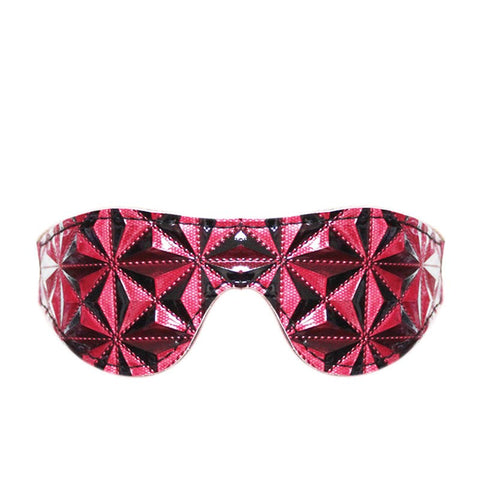 BDStyle Diamond Patterned Sinful Blindfold Sensory Deprivation BDSM Sex Toy - Blindfolds And Masks