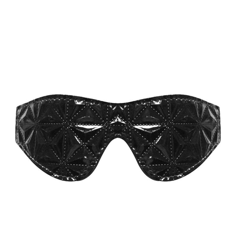 BDStyle Diamond Patterned Sinful Blindfold Sensory Deprivation BDSM Sex Toy - Blindfolds And Masks