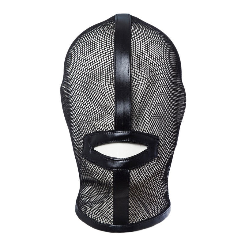 BDStyle Mesh Bondage Play Hood Breathable Sensory Deprivation Hood - Bondage Hoods