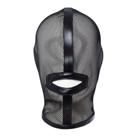 BDStyle Mesh Bondage Play Hood Breathable Sensory Deprivation Hood - Bondage Hoods