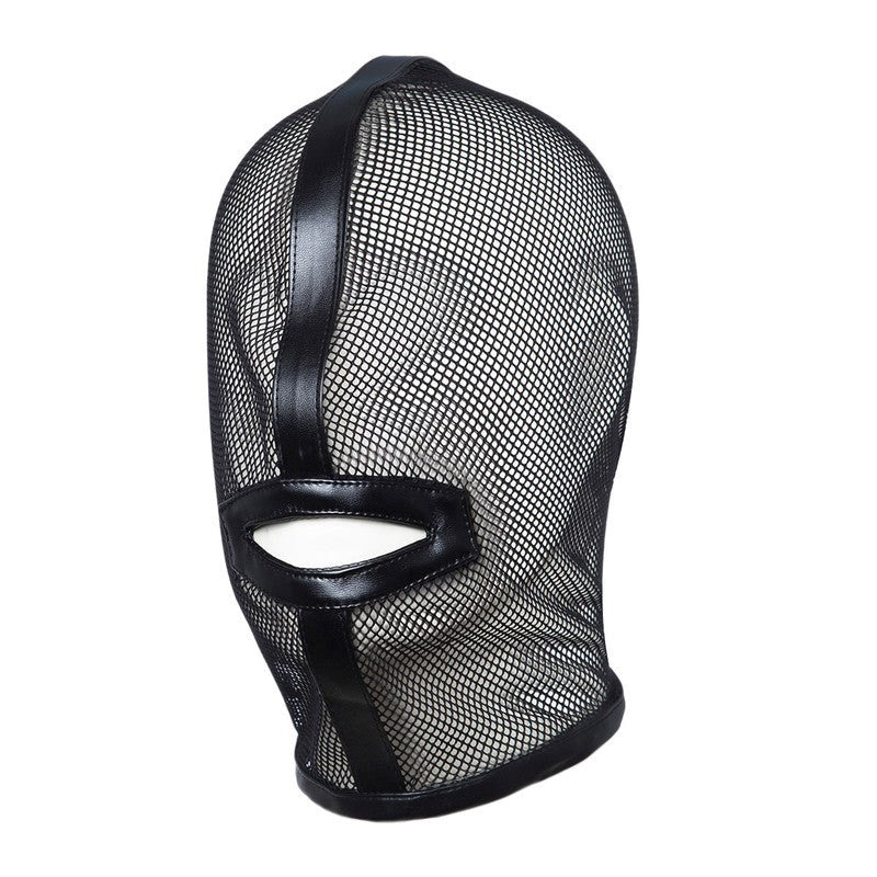 BDStyle Mesh Bondage Play Hood Breathable Sensory Deprivation Hood - Bondage Hoods