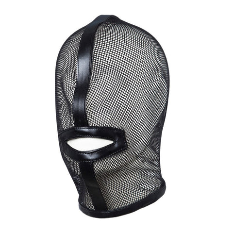 BDStyle Mesh Bondage Play Hood Breathable Sensory Deprivation Hood - Bondage Hoods