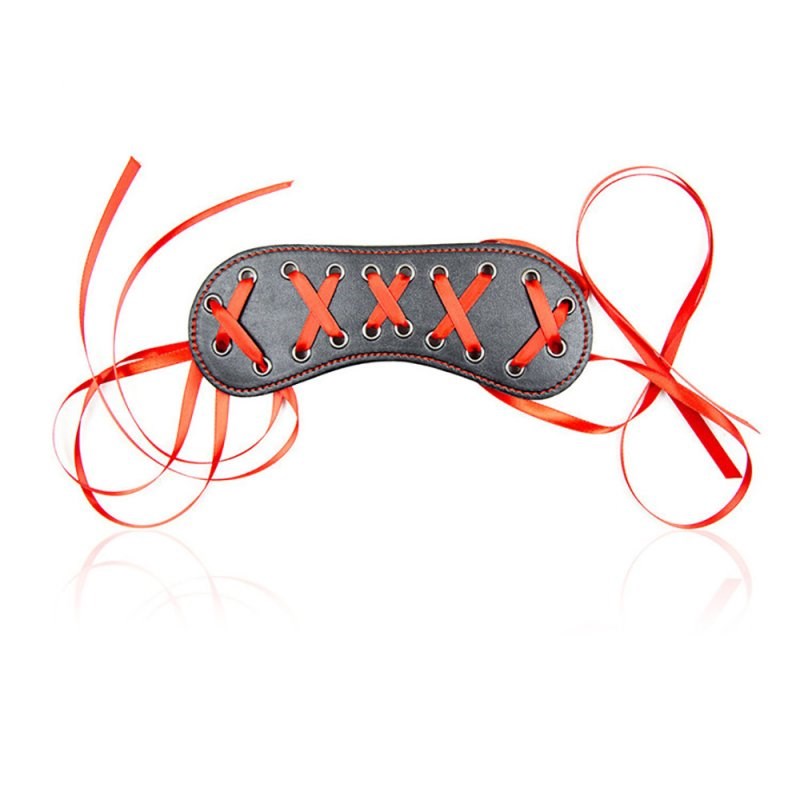 BDStyle Shoelaces Style Blindfold Sensory Deprivation Sex Toy - Blindfolds And Masks