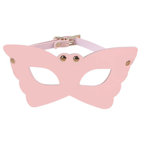 BDStyle Silica Masquerade Pleasure Bondage Mask with Premium Faux Leather - Blindfolds And Masks
