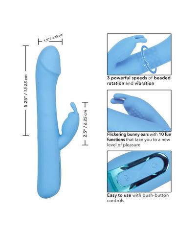 California Exotics Jack Rabbit Elite Rotating Rabbit Vibrator - Rabbit Vibrators