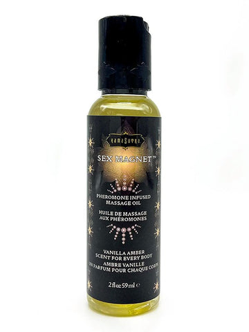 Kama Sutra Sex Magnet Pheromone Massage Oil Vanilla Amber Premium Formula - Massage Oils and Lubricants