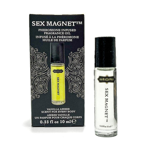Kama Sutra SEX MAGNET Pheromone Vanilla Amber Fragrance Oil Display 20 Units - Bath and Intimate Fragrances
