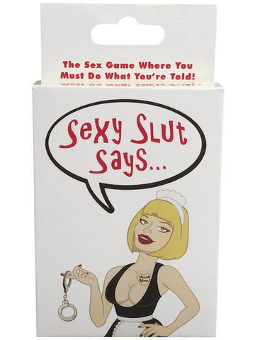 Kheper Games Sexy Slut Says Adult Card Game - Sex Games, Coupons and Tricks