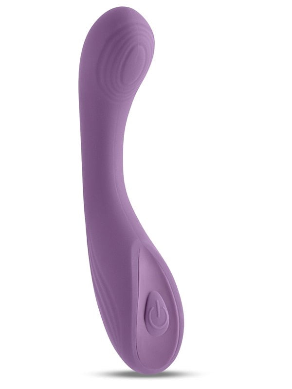 NS Novelties Desire Pure Rechargeable Vibrator Dusty Lavender Clitoral - - G-Spot Vibrators