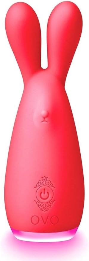 Xgen Products Ovo Ner Clitoral Silicone Rechargeable Vibrator Dual Tips - Rabbit Vibrators