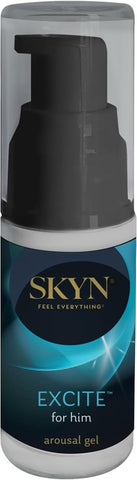 Ansell SKYN Excite Arousal Gel For Him 15ml Penis Enhancement Gel - Delay and Excite Sprays